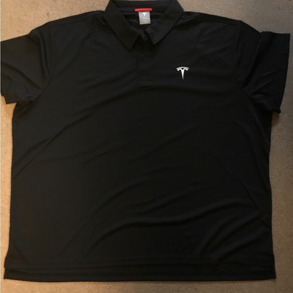 Tesla polo shirt